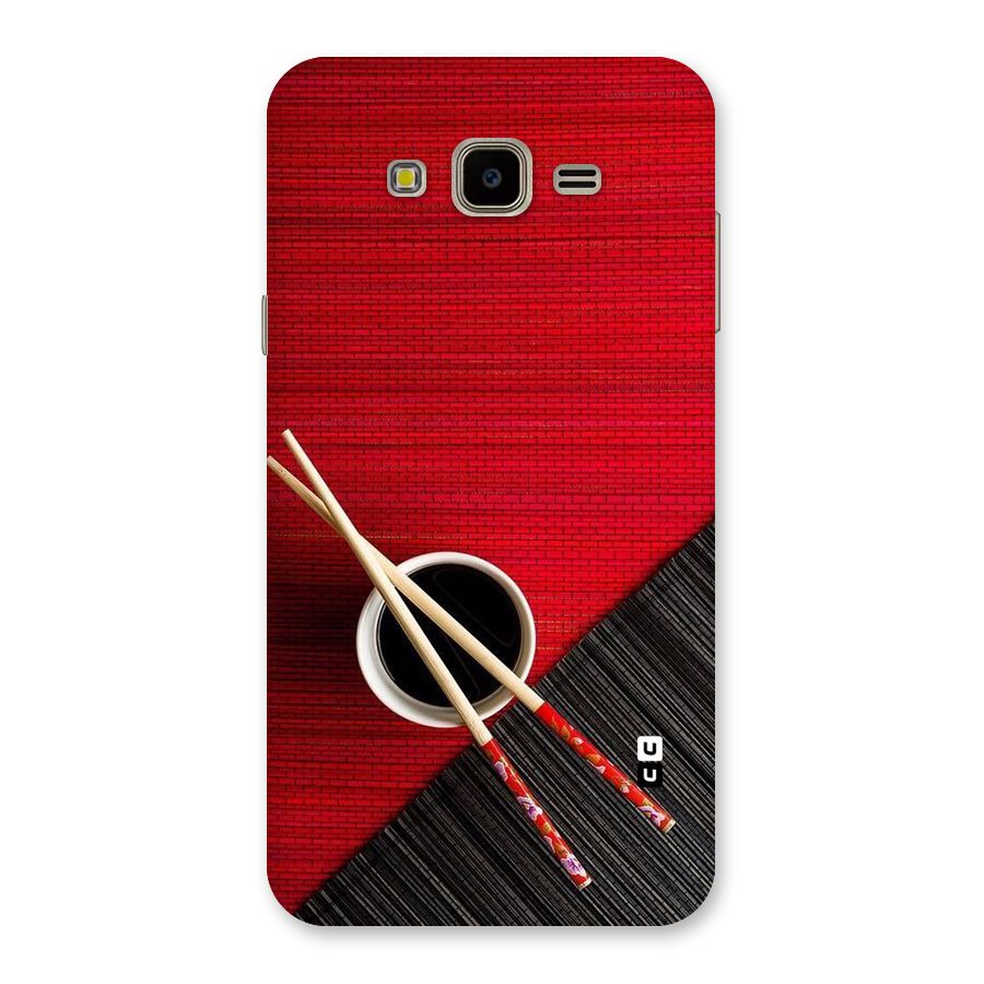 Cup Chopsticks Back Case for Galaxy J7 Nxt