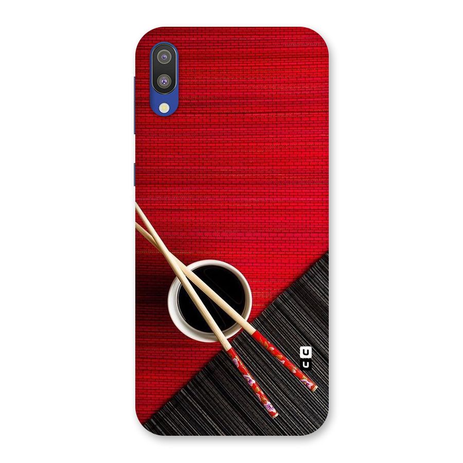 Cup Chopsticks Back Case for Galaxy M10