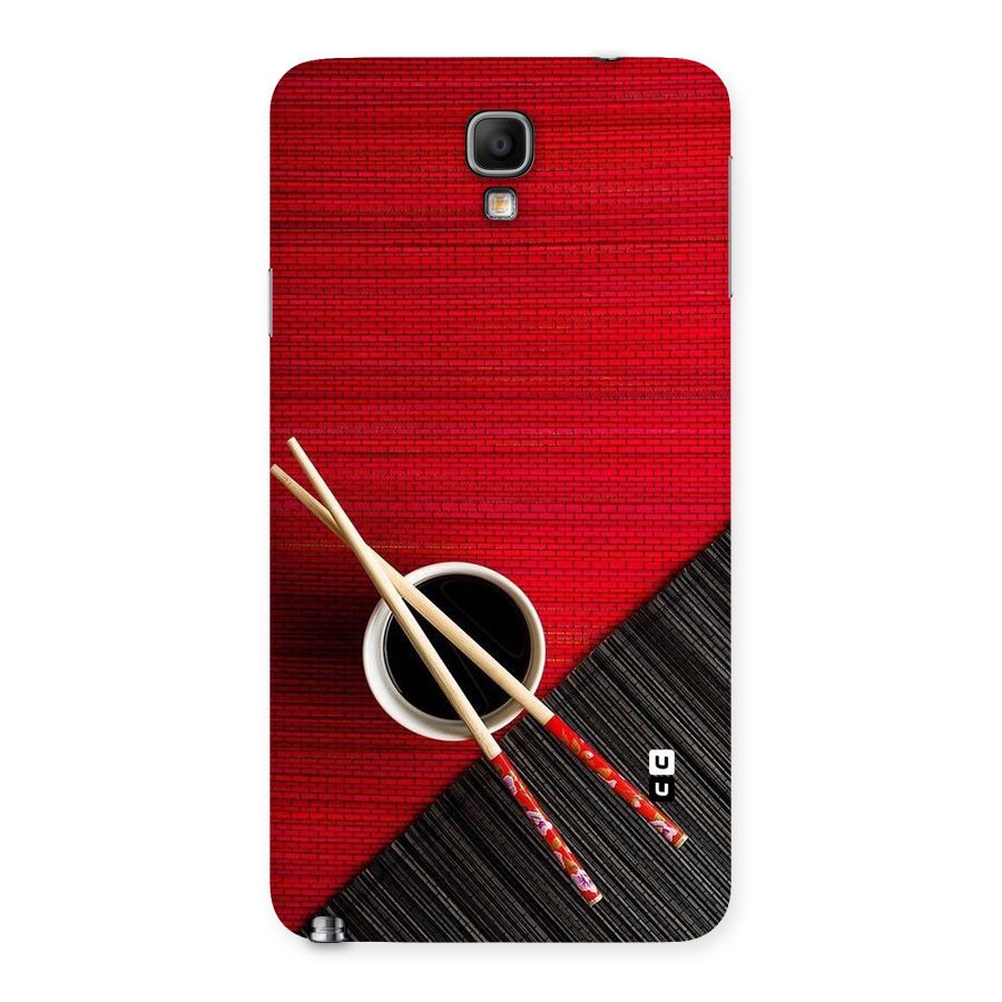 Cup Chopsticks Back Case for Galaxy Note 3 Neo