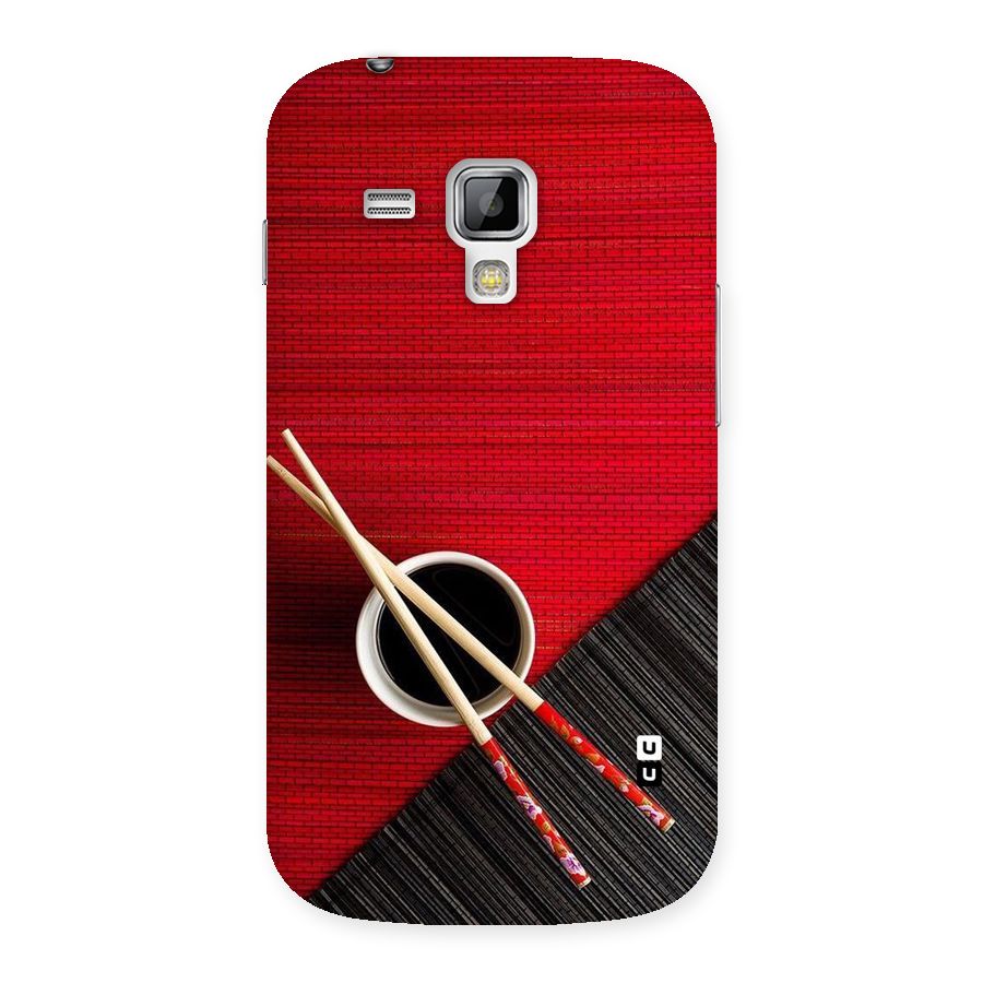 Cup Chopsticks Back Case for Galaxy S Duos