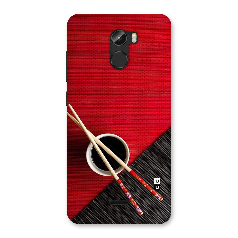Cup Chopsticks Back Case for Gionee X1