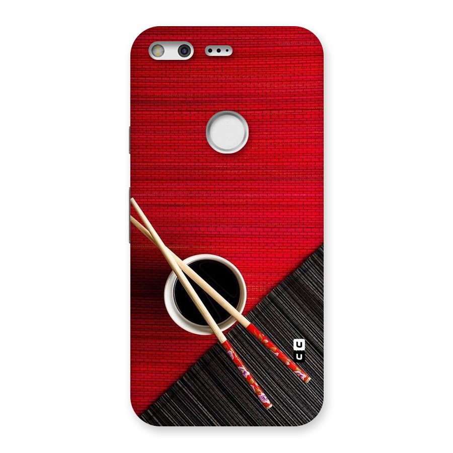 Cup Chopsticks Back Case for Google Pixel