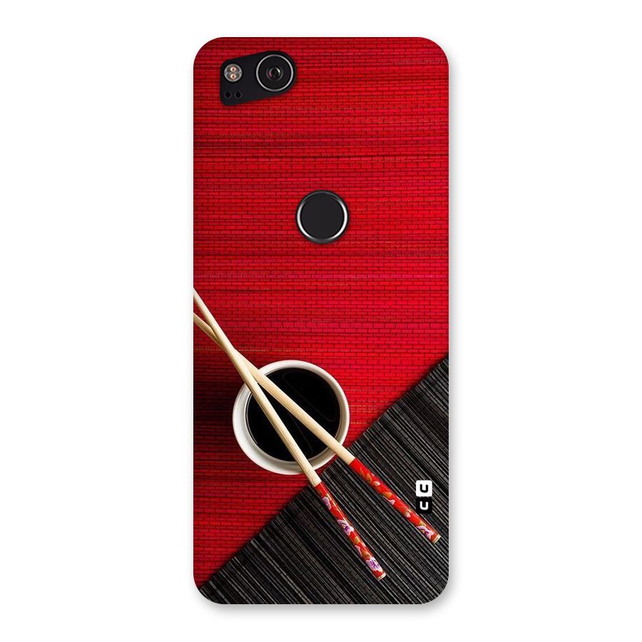 Cup Chopsticks Back Case for Google Pixel 2
