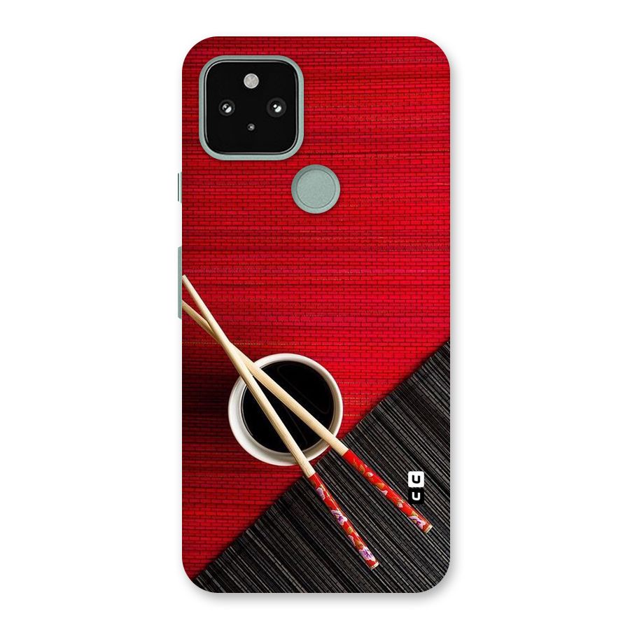 Cup Chopsticks Back Case for Google Pixel 5