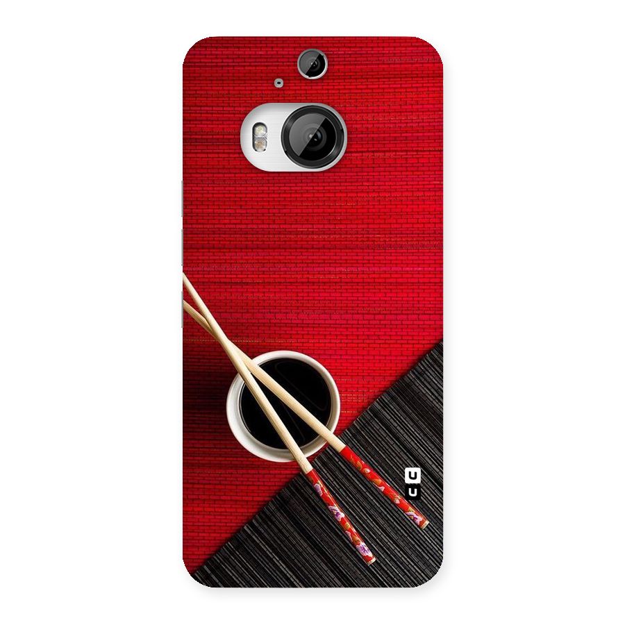 Cup Chopsticks Back Case for HTC One M9 Plus