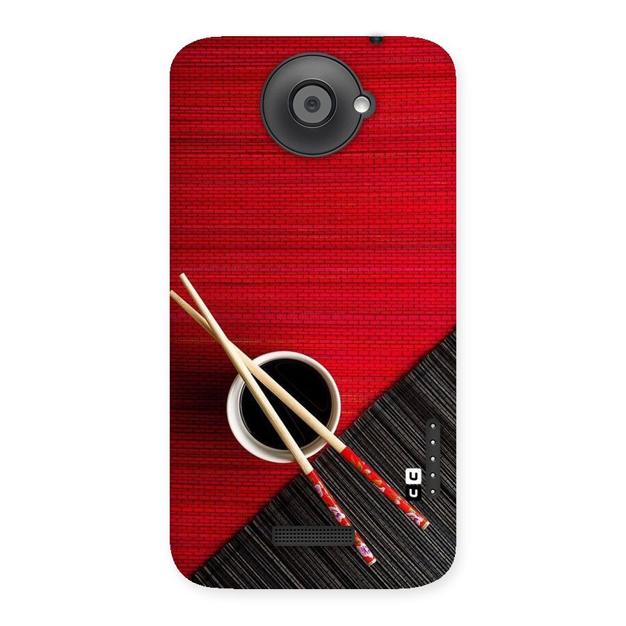 Cup Chopsticks Back Case for HTC One X