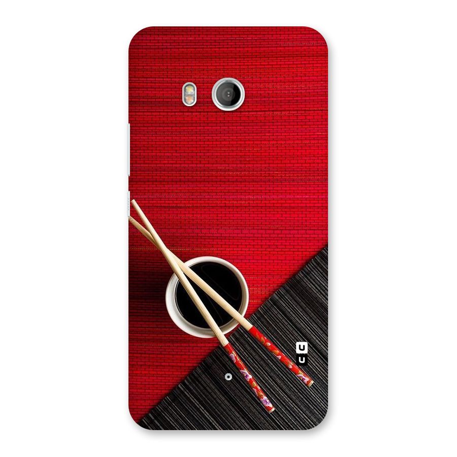 Cup Chopsticks Back Case for HTC U11