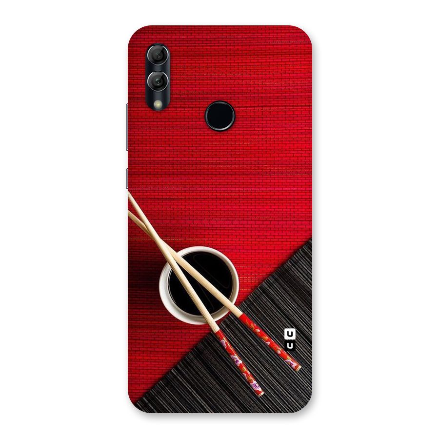 Cup Chopsticks Back Case for Honor 10 Lite