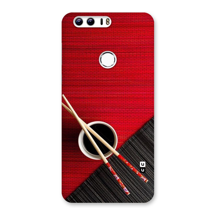 Cup Chopsticks Back Case for Honor 8