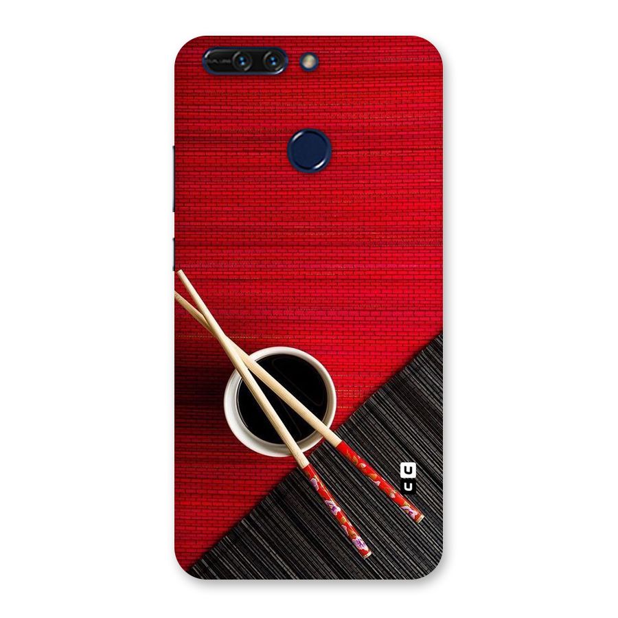Cup Chopsticks Back Case for Honor 8 Pro