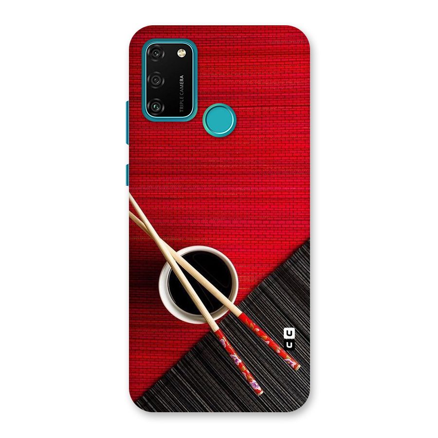 Cup Chopsticks Back Case for Honor 9A