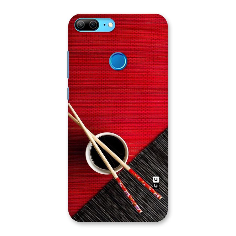 Cup Chopsticks Back Case for Honor 9 Lite