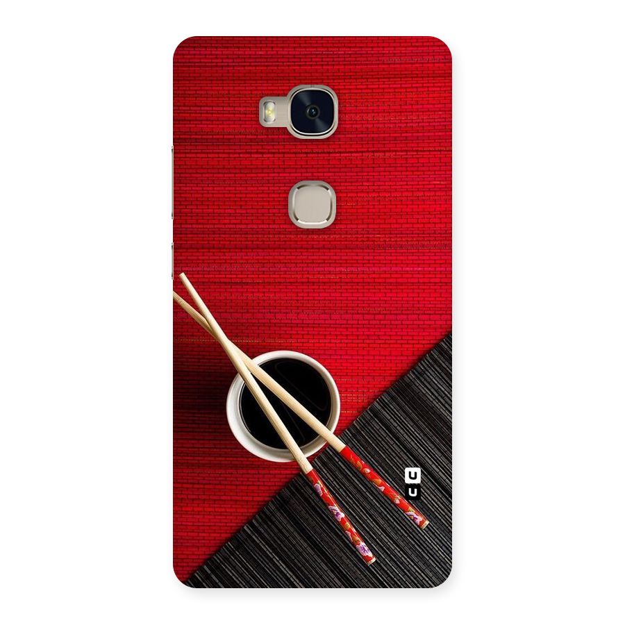 Cup Chopsticks Back Case for Huawei Honor 5X