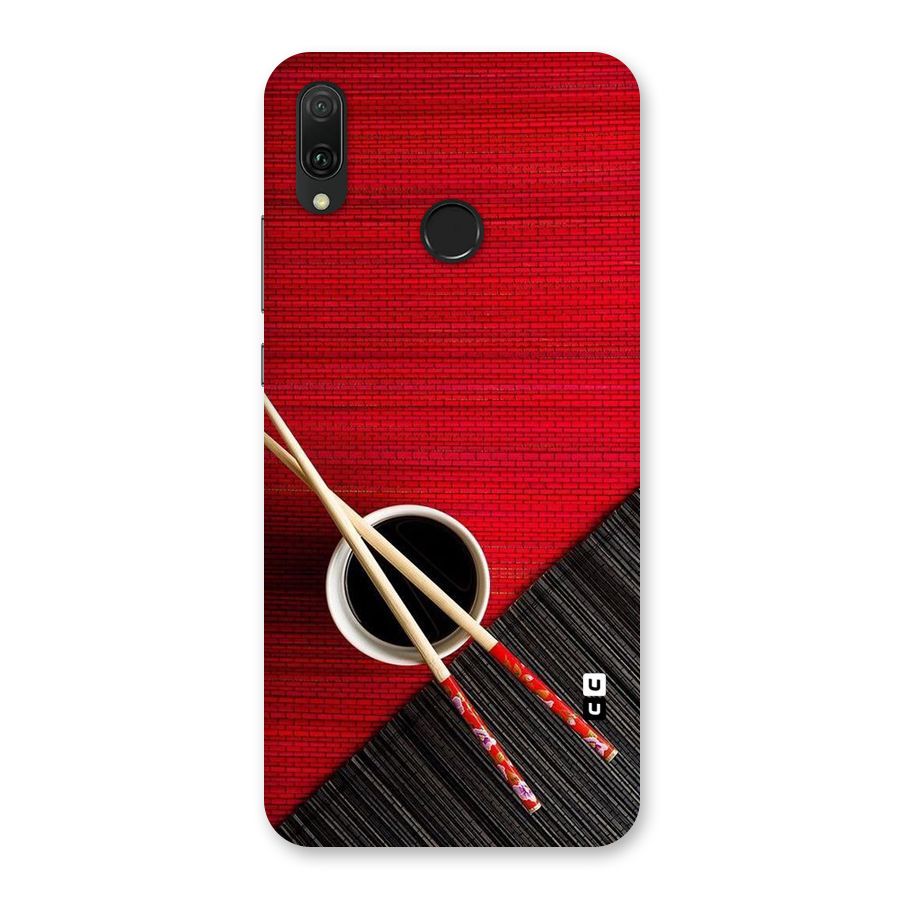 Cup Chopsticks Back Case for Huawei Y9 (2019)