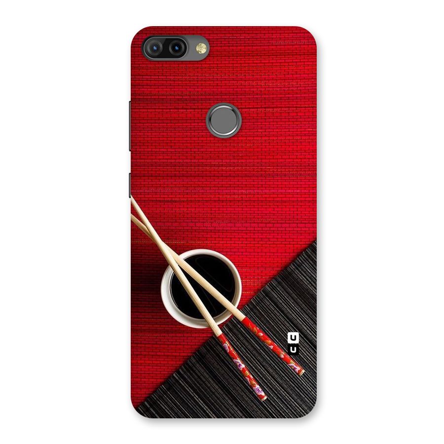 Cup Chopsticks Back Case for Infinix Hot 6 Pro