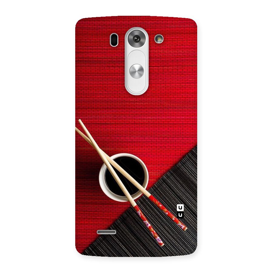 Cup Chopsticks Back Case for LG G3 Beat
