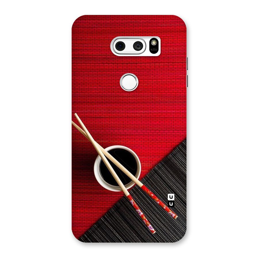 Cup Chopsticks Back Case for LG V30