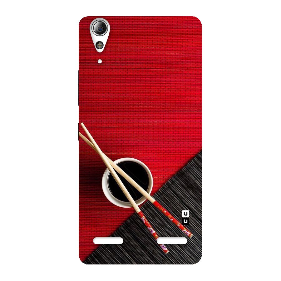 Cup Chopsticks Back Case for Lenovo A6000