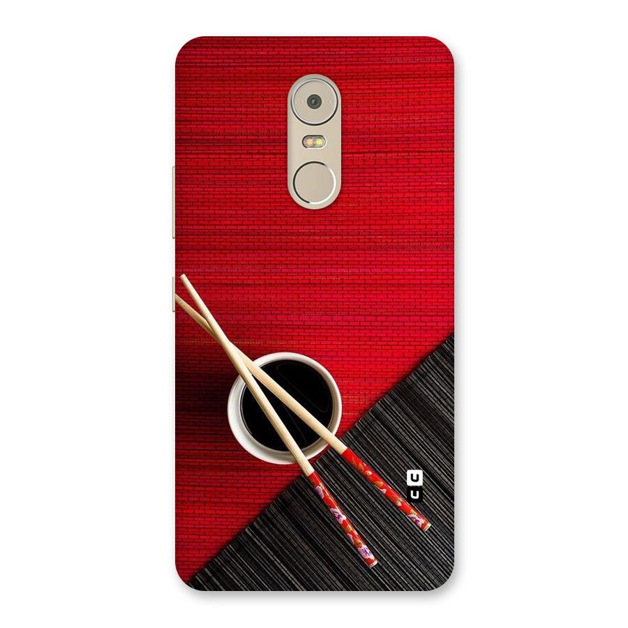 Cup Chopsticks Back Case for Lenovo K6 Note