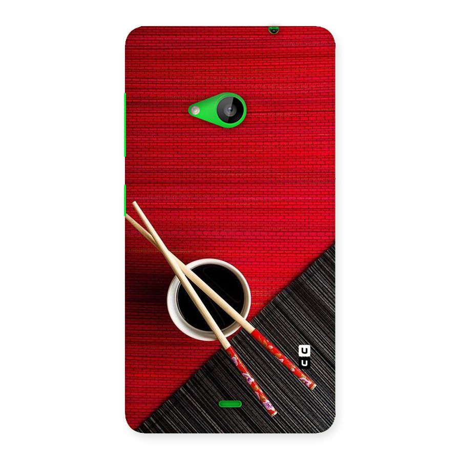 Cup Chopsticks Back Case for Lumia 535