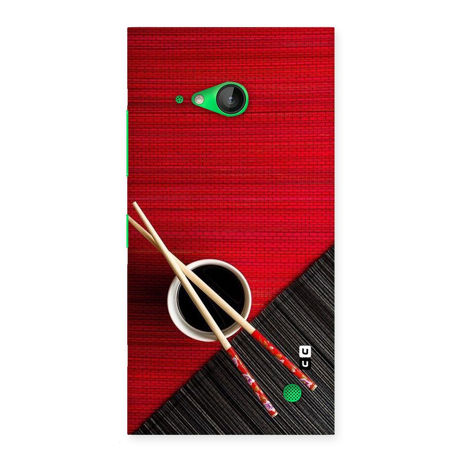 Cup Chopsticks Back Case for Lumia 730