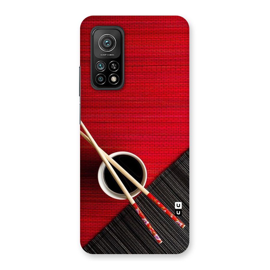 Cup Chopsticks Back Case for Mi 10T 5G