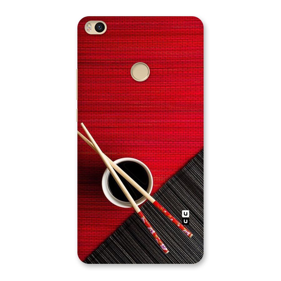 Cup Chopsticks Back Case for Mi Max 2