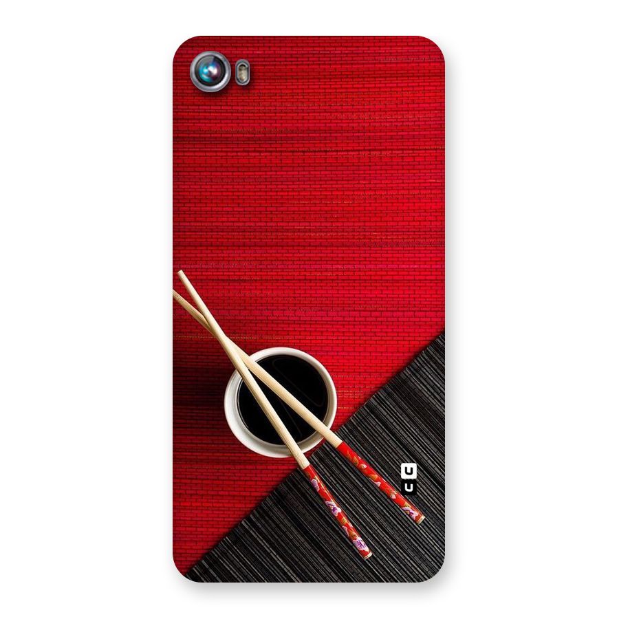 Cup Chopsticks Back Case for Micromax Canvas Fire 4 A107