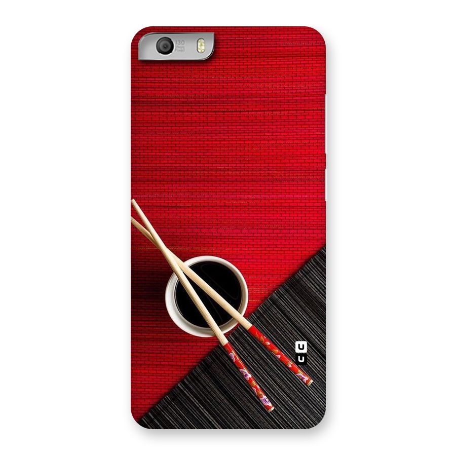 Cup Chopsticks Back Case for Micromax Canvas Knight 2