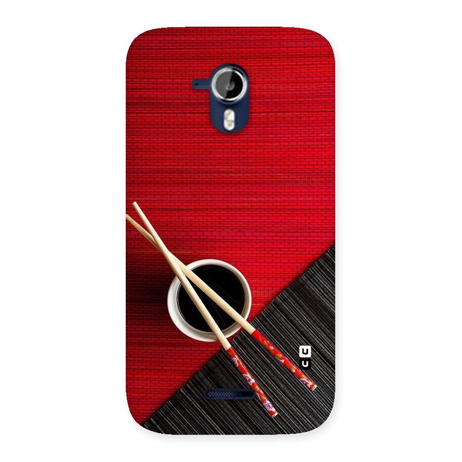 Cup Chopsticks Back Case for Micromax Canvas Magnus A117