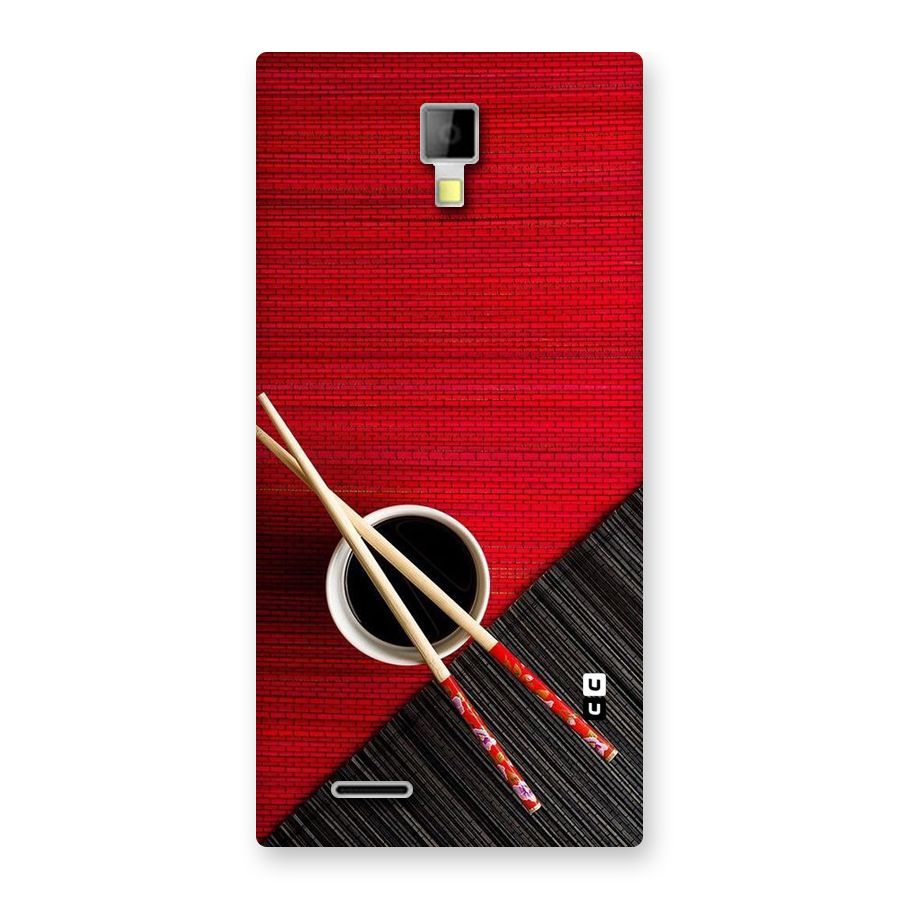 Cup Chopsticks Back Case for Micromax Canvas Xpress A99