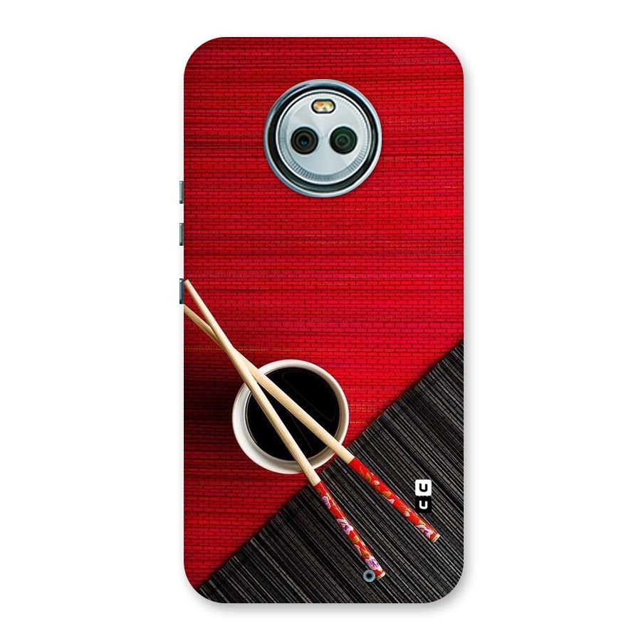 Cup Chopsticks Back Case for Moto X4