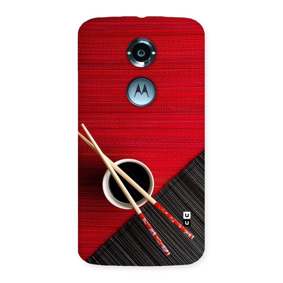 Cup Chopsticks Back Case for Moto X 2nd Gen