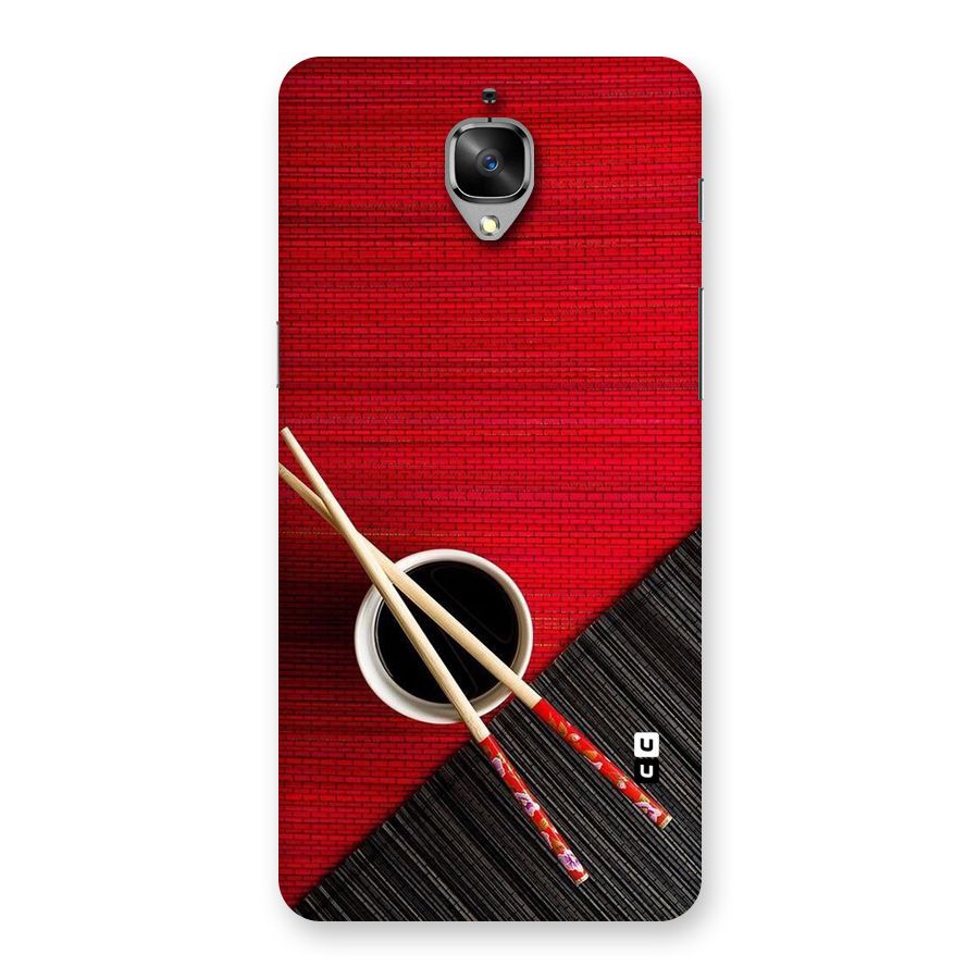Cup Chopsticks Back Case for OnePlus 3