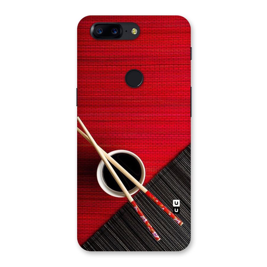 Cup Chopsticks Back Case for OnePlus 5T