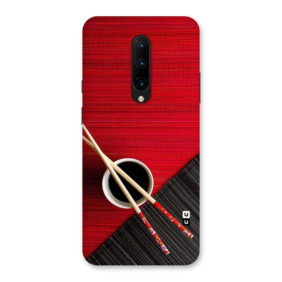 Cup Chopsticks Back Case for OnePlus 7 Pro