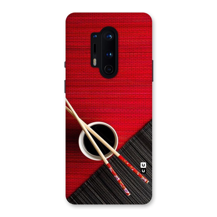 Cup Chopsticks Back Case for OnePlus 8 Pro