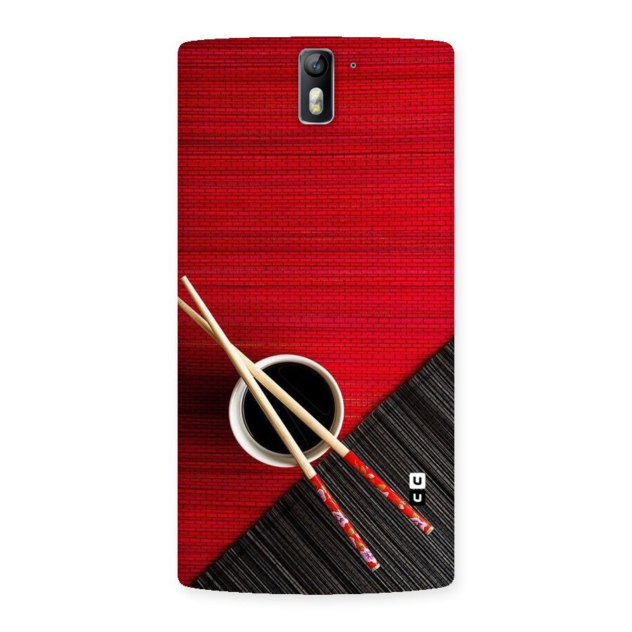 Cup Chopsticks Back Case for One Plus One