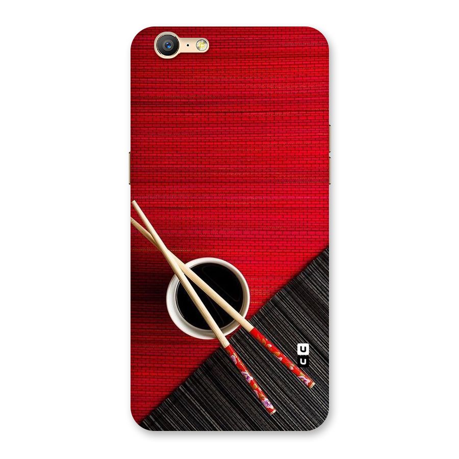 Cup Chopsticks Back Case for Oppo A57