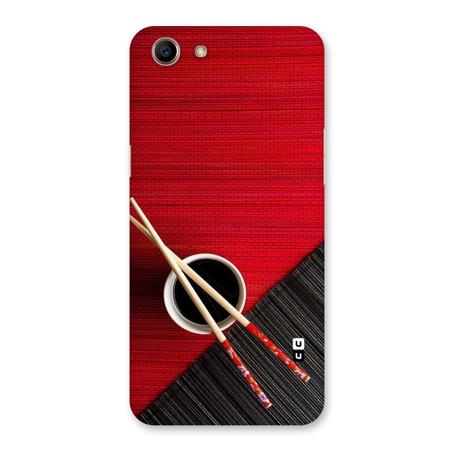 Cup Chopsticks Back Case for Oppo A83 (2018)