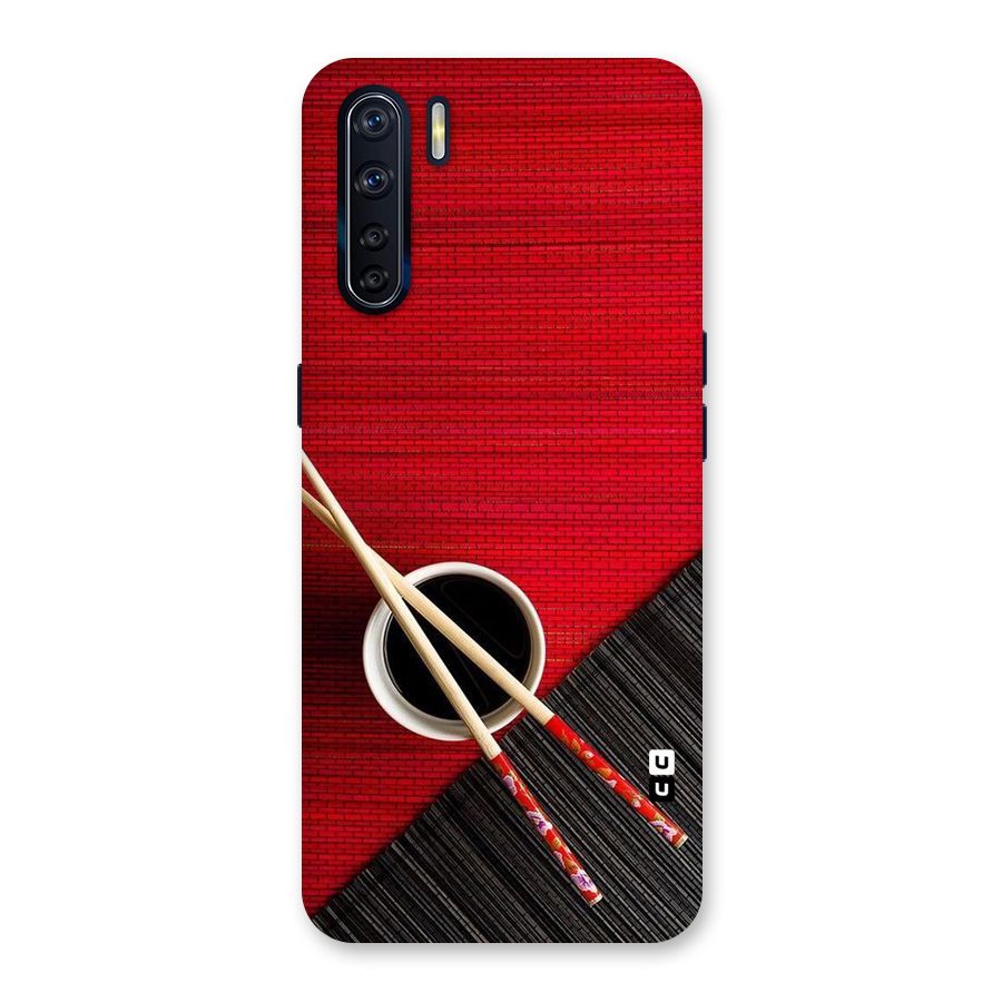 Cup Chopsticks Back Case for Oppo F15