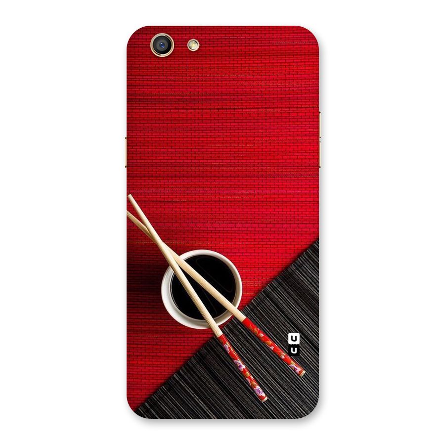 Cup Chopsticks Back Case for Oppo F3