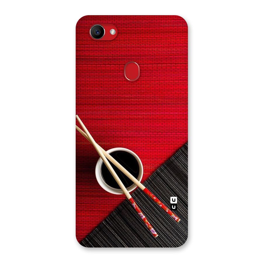 Cup Chopsticks Back Case for Oppo F7