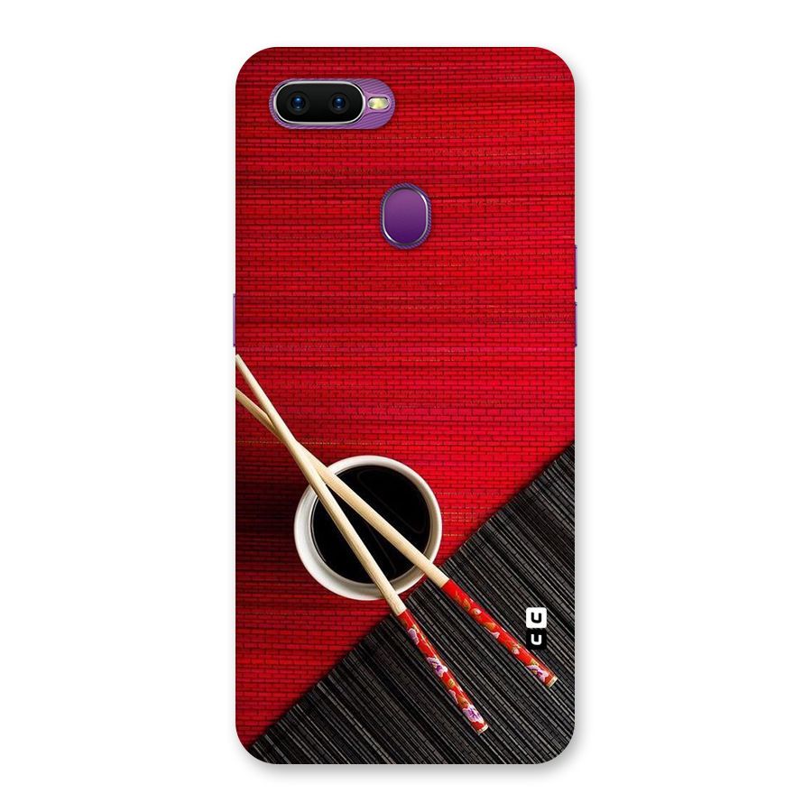 Cup Chopsticks Back Case for Oppo F9
