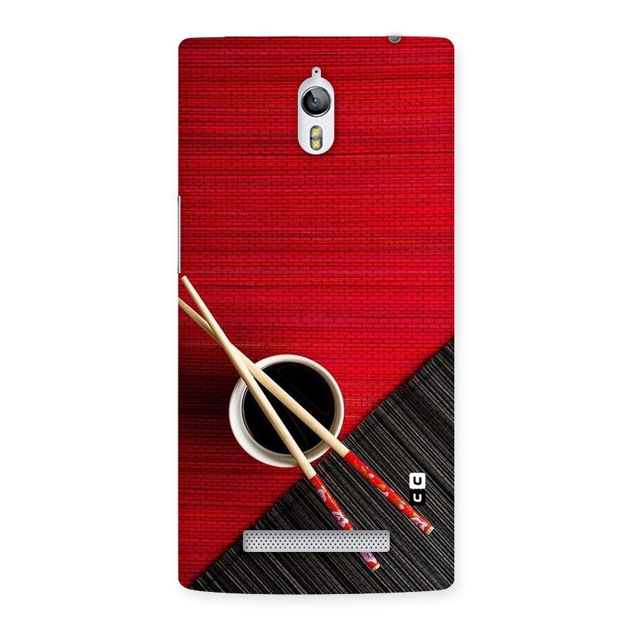 Cup Chopsticks Back Case for Oppo Find 7