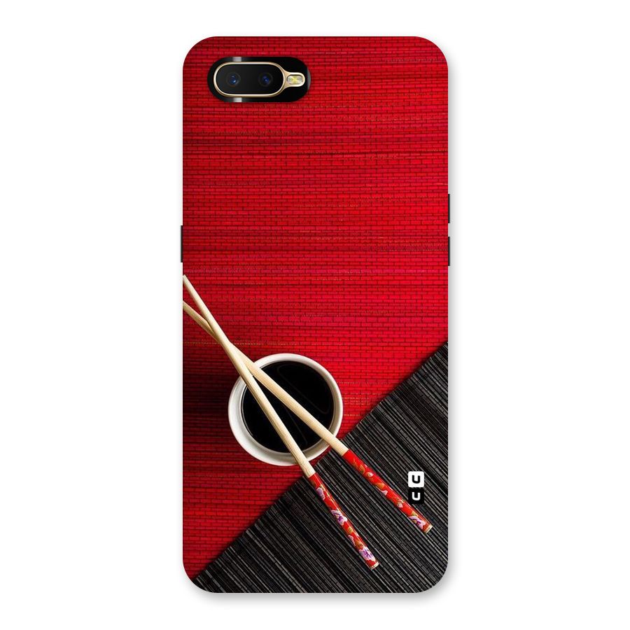 Cup Chopsticks Back Case for Oppo K1
