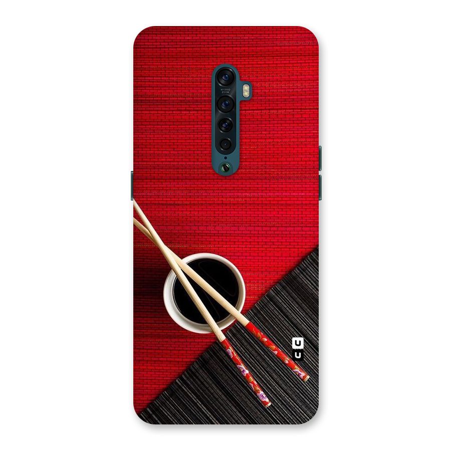 Cup Chopsticks Back Case for Oppo Reno2