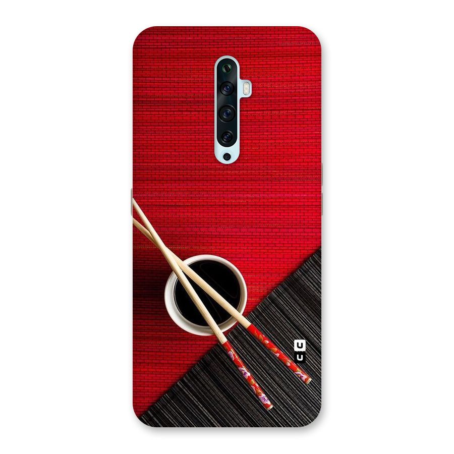 Cup Chopsticks Back Case for Oppo Reno2 Z