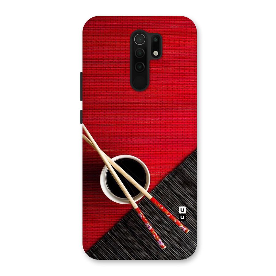 Cup Chopsticks Back Case for Poco M2