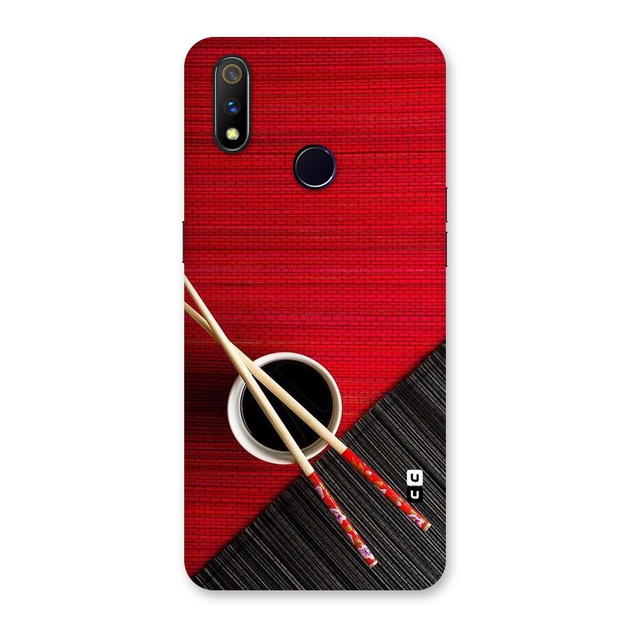 Cup Chopsticks Back Case for Realme 3 Pro